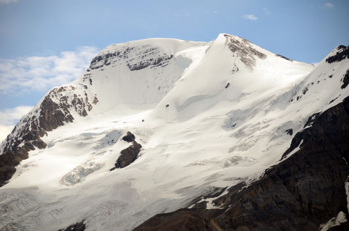 02 Mount Athabasca From Just Beyond Columbia Icefield On Icefields Parkway